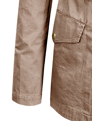 J. LOVNY Women's Versatile Military Anorak Jacket