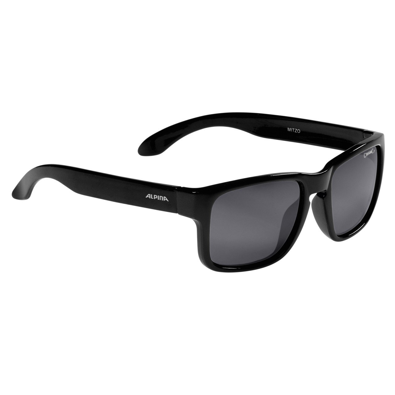 ALPINA Unisex - Children, MITZO sunglasses, black, One Size