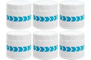 6PCS HH150-32094 Oil Filter Compatible with Kubota F3080 F3990 B8200 B9200 ZD1211 ZD1211 B1550 B1700 BX2660 BX2670 G1900 G200