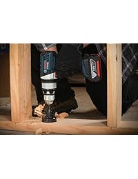Bosch HDH181XB taladro para pelar fuerte de 1 2 pulgadas, martillo propulsor impulsor con tecnología de respuesta activa, 18 voltios