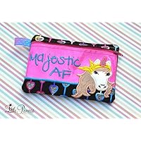 Cosmetic Bag, Toiltery Bag, Horse Bag