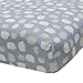 Lambs & Ivy Elephant Tales 6-Piece Crib Bedding Set - Blue/Grey/Cream
