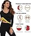 SEXYWG Womens Neoprene Long T-shirt Sweat Sauna Hot Body Shaper for Weight Loss
