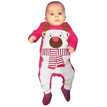 baby christmas reindeer outfit