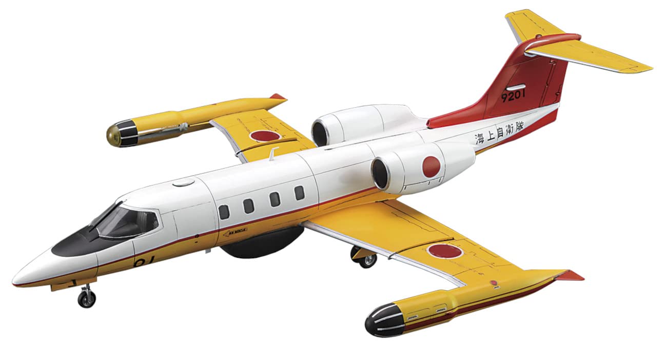 Hasegawa 7521 1/48 U-36A Learjet JMSDF Model Kit, Multi-Colour