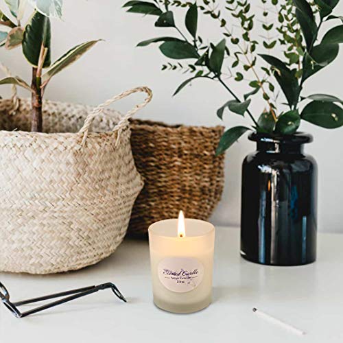 YINUO LIGHT Scented Candles Gifts Set for Women, 8 x 2.5 Oz Portable Glass Soy Candles with Strongly Fragrance Essential Oils for Stress Relief and Aromatherapy