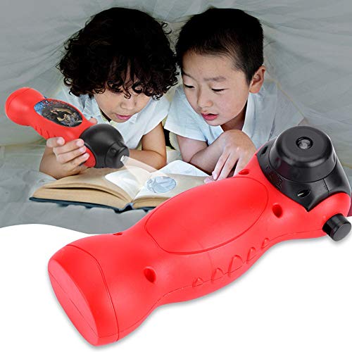 Children Projector Flashlight, 24 Dinosaur Pattern Torch Projection Light Kids Sleep Bedding Story Early Educational Toy for Child Infant Toddler