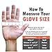 US Muscle Division Weight Lifting Gloves - Soft Leather Gym Gloves with Wrist Support + Double Stitched Fingers and Palm - Breatheable Mesh Lycra On Back + Easy Open Finger Tab Size Adjuster