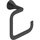 American Standard 7061190.243 Aspirations Towel Ring, Matte Black