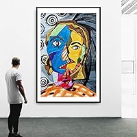 Framed Canvas Wall Art Flowers Canvas Prints Home Artwork Decoration for Living Room,Bedroom - 16x24 inches