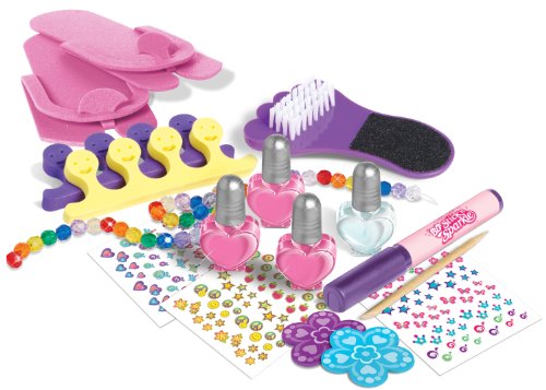 Cra Z Art 3D Stick N Sparkle Pampered Pedicure Play Set