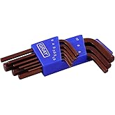 Gray Tools 68809 9 Piece Metric, Short Arm S2 Hex Key Set, 1.5-Millimeter-10-Millimeter