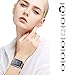 iBazal Compatible with Apple Watch Band 42mm 44mm 45mm 49mm Genuine Leather Strap Replacement for iWatch Apple Watch Series Ultra 8 7 6 5 4 3 2 1 SE Women Men - Classic Brown 42/44/45/49