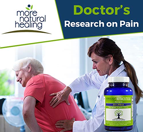 Zen-Alleve - Natural Pain Relief Joints, Osteoarthritis, Fibromyalgia - Max Bioavailability and Highest Potency Protease Enzymes, Organic Turmeric and Other Inflammation targeted Herbs. - Thumbnail 4