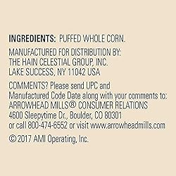 Arrowhead Mills Cereal, Puffed Corn, 6 Ounce
