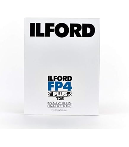 Amazon.com : Ilford HP5 Plus 400 4 x 5 Inches 25 Sheets, Black