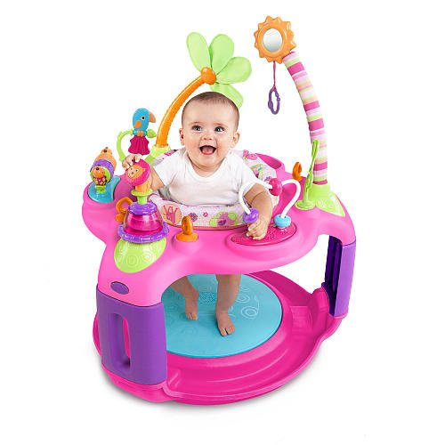 Bright Starts Bounce-A-Round - Pretty in Pink Sweet Safari - Adventure
