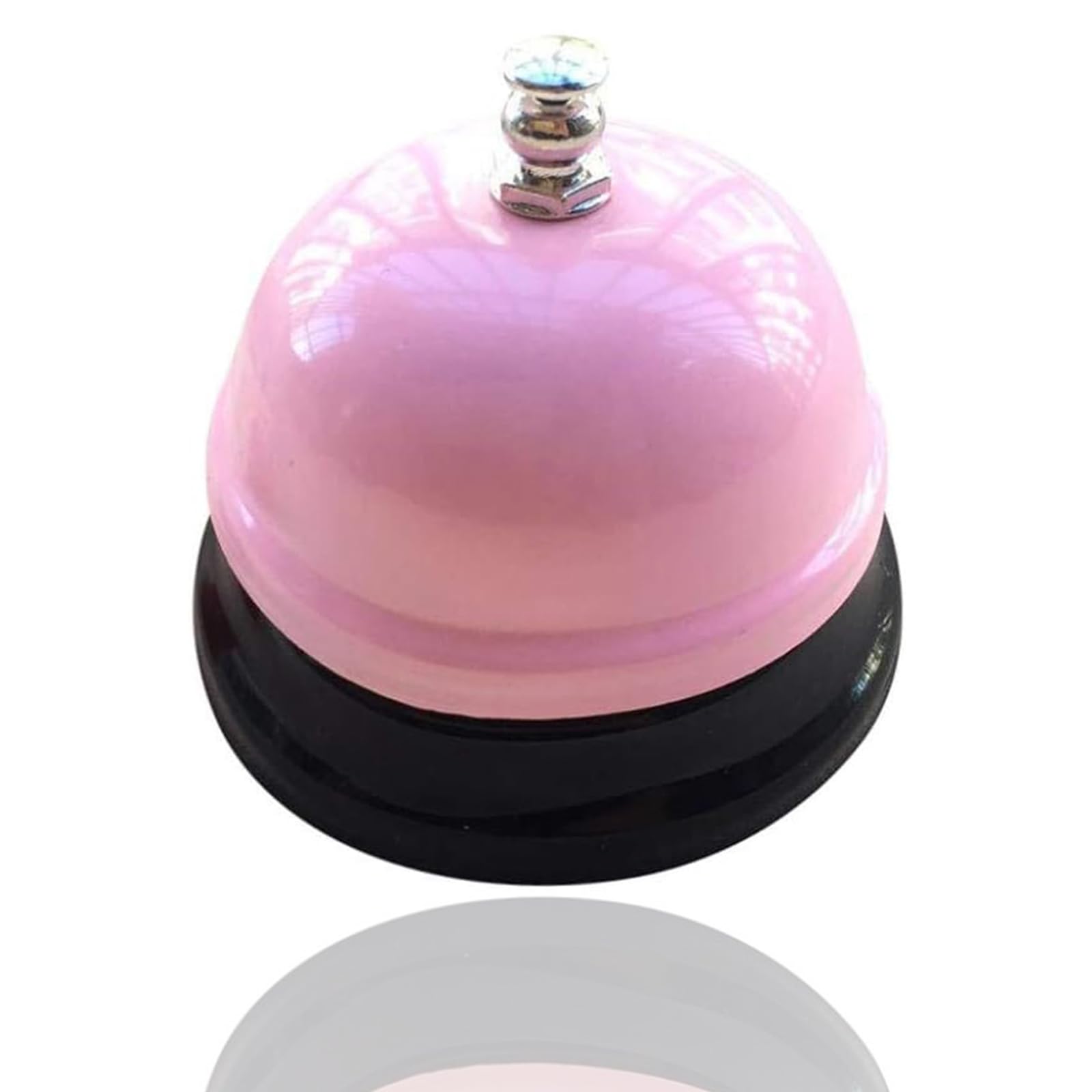1 pcs Call Bell Kitchen Bell Desk Bell Service Call Suitable for Restaurant Kitchen Reception Bar Pink kitchen bell for restaurant