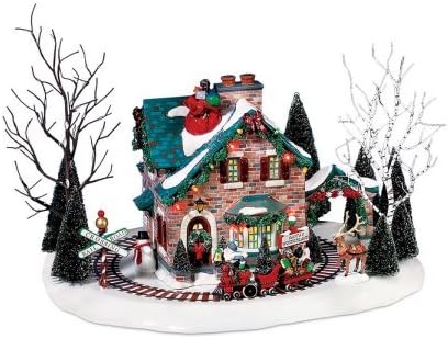 Snow Village Santa Wonderland House Christmas Lane