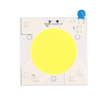 Heaviesk 220V 50W Matriz de LED para proyectores Granos COB Chip ...