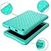 Bear Motion Silicone Case for All-New Fire 7 Tablet - Anti Slip Shockproof Light Weight Kids Friendly Protective Case for Fire 7 (ONLY for 9th Generation 2019 Model) - Turquoise