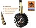 Summit Tools Heavy Duty Tire Pressure Gauge with Hold Valve (0-100 PSI) - ANSI B40.1 Certified Accuracy with Large 2