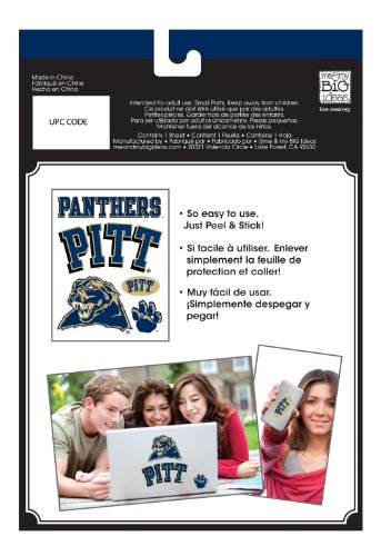 me & my BIG ideas laptopSTICKS Removable Laptop Stickers, Pittsburgh (Pitt) Panthers
