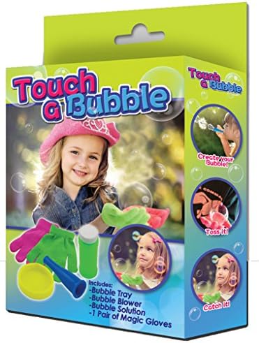 Ideas In Motion TAB‐12‐2764 Touch A Bubble All-In-One Bubble Making Party Kit, Multicolor