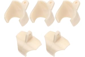 TINEASUR 5pcs Clarinet Thumb Rest Covers Ergonomic Abs Finger Guards for Soprano Recorder and Clarinet