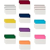 �鶹�� Basics Tabs, 5cm in Wide, 500 pcs, Assorted Colors
