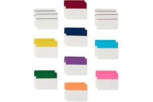 �鶹�� Basics Tabs, 5cm in Wide, 500 pcs, Assorted Colors
