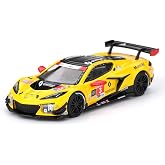 Diecast Model Car Compatible with Mini GT 1:64 Chevy Corvette Z06 GT3.R #3 Corvette Racing by Pratt Miller Motorsports 2025 IMSA Daytona 24 Hrs Limited Edition MGT01168