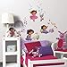 Blue Mountain Wallcoverings Nickelodeon Dora The Explorer Self Stick Rainbow Stars Appliqué