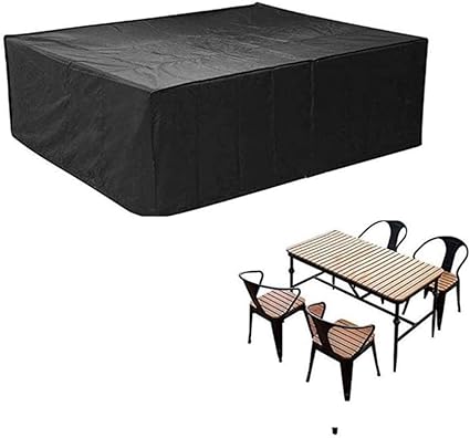 Cubierta de Muebles de Jardin 210×77×79cm, Funda para Muebles de Patio