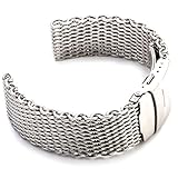 StrapsCo Shark Mesh Milanese Watch Band