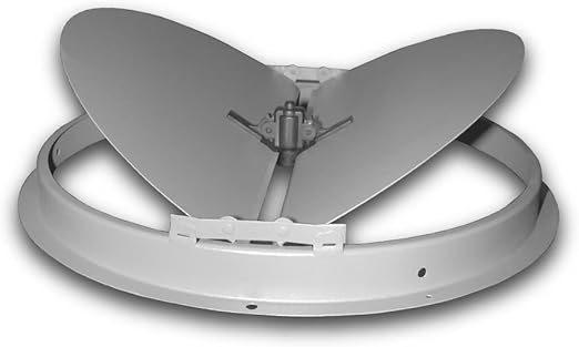 Truaire 801 06 Round Air Damper 6 Inch Round Ceiling Diffuser