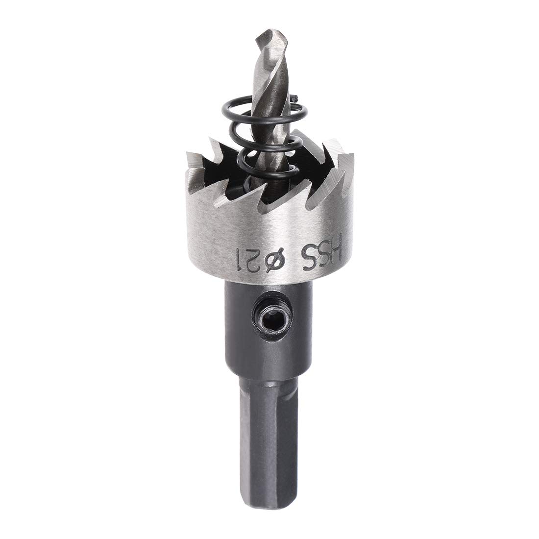 sourcingmap 21mm HSS Drill Bit Hole Saw for Stainless Steel Metal Alloy Wood