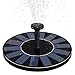 WBPINE Solar Fountain Pump, Solar Powered Floating Fountain Kit Solar Water Fountain for Bird Bath Pond, Pool and Garden Decoration