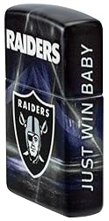 Zippo NFL Las Vegas Raiders 540 Matte Pocket Lighter