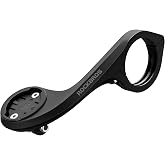 ROCKBROS Out Front Bike Mount Compatible with Garmin iGPSPORT 1.26"-1.38" | Forward Mount Keeps Eyes on Road, Nylon Build Secure Fit, Lightweight 1.6oz