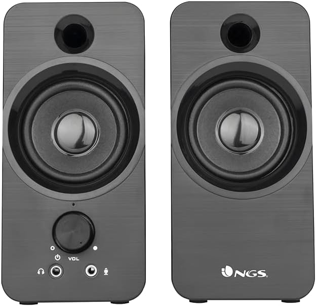 SB350, Altavoz para PC de 12W y Conexión USB, Color Negro