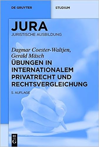 übungen In Internationalem Privatrecht Und - 