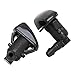 2PCS Front Windshield Washer Squirter Nozzle Kit Windshield Washer Nozzle Kit Wiper Spray Nozzle Kit for 2008-2012 Ford Fusion Mercury Milan Lincoln MKZ Replace# 8E5Z17603A 8E5Z-17603-A