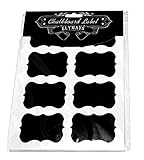 Chalkboard Labels Complete Bundle: 64 Premium Stickers for Jars by ELYMAYS The BEST Large and Reusable Waterproof Chalkboard Labels. Canning Labels for Food Storage, Pantry, Spice Jars & Freezer!