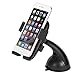 Car Mount, JOOMFEEN Car Holder Universal Universal 360 Degree Swivel Car Cradle For Apple iPhone 6 6 Plus 6S 6S Plus 5S,iPod Touch,Samsung Galaxy S6 S6 Edge S5 S4,Nokia,Motorola,Blackberry,HTC (Black)