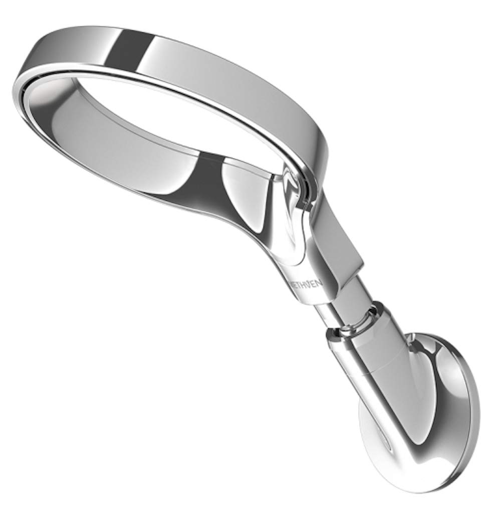 Methven Aio Wall Mount Short Adjustable Arm Shower Head, Chrome Buy