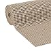 EasyLiner Select Grip Shelf Liner - Easy to Install & Cut to Fit - Non Slip, Non Adhesive, Drawer Shelf & Cabinet Liner for Kitchen, Bathroom, Pantry Cupboards - 20in. x 6ft. - Beige - 6 Rolls