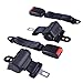 AW Universal Retractable Golf Cart Seat Belt Kit for EZGO Yamaha Club Car Front Rear Seat Passenger