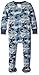 Burt's Bees Baby Baby Boys Sleeper Pajamas, Zip-Front Non-Slip Footie PJs, Organic Cotton