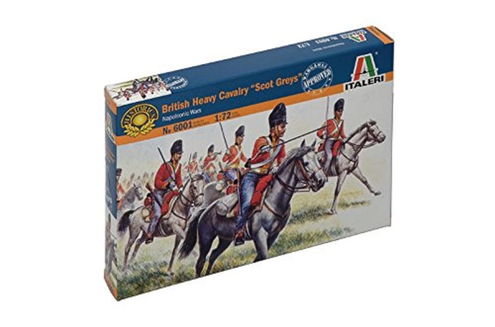 Italeri 510006001-1:72 British Heavy Cavalry Napoleonic Wars